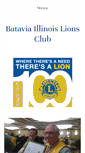 Mobile Screenshot of batavialionsclub.org